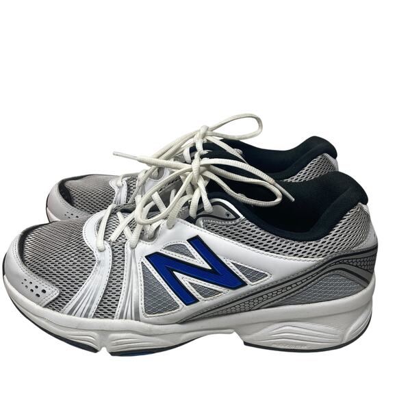 New Balance Sneakers Mens 10 MX417wb1 Gray Blue White